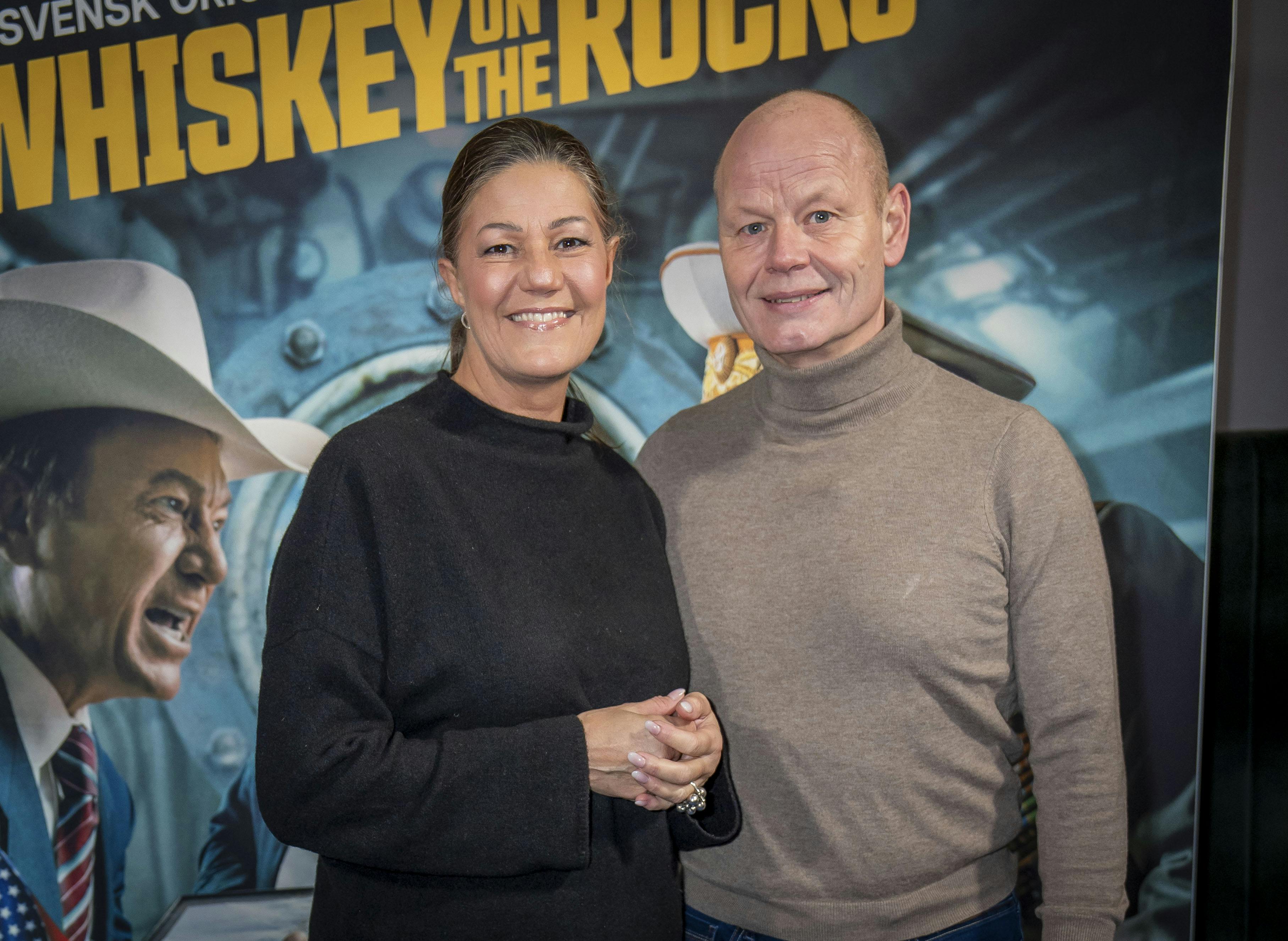 Mette Blomsterberg og kæresten Jack.