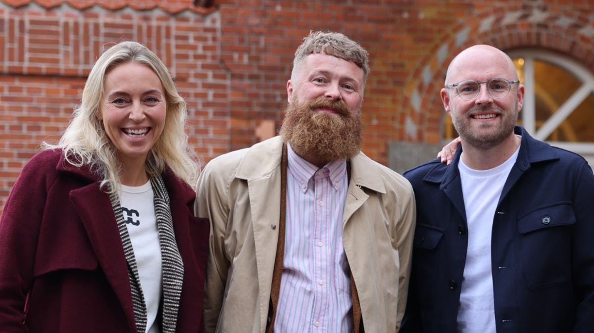 Kristine Virén, Christian Torp Carlsen og Lars Lyng fra "Hammerslag".