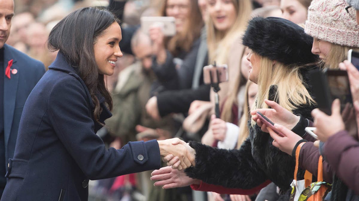 Hertuginde Meghan i 2017.