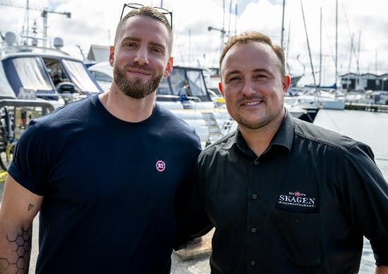 Sæphor Kristinsson og Thomas Evers Poulsen.