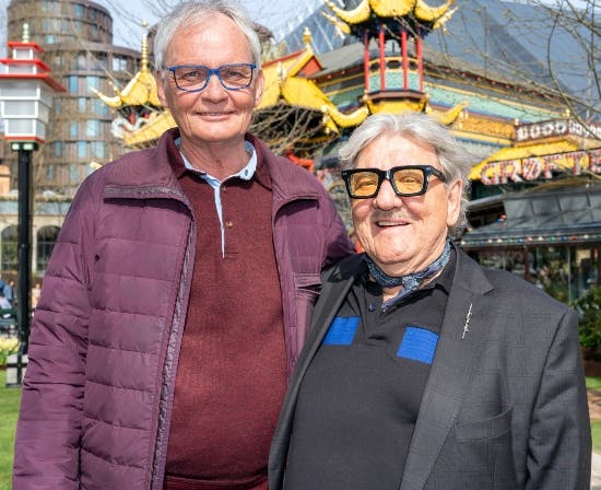 Tage Frandsen og Karsten Bjørn Jensen.