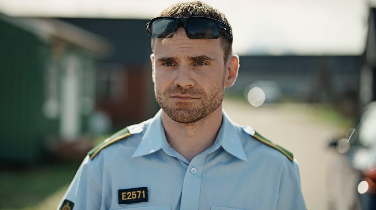 Allan Hyde som Bjørn i "Hvide Sande"