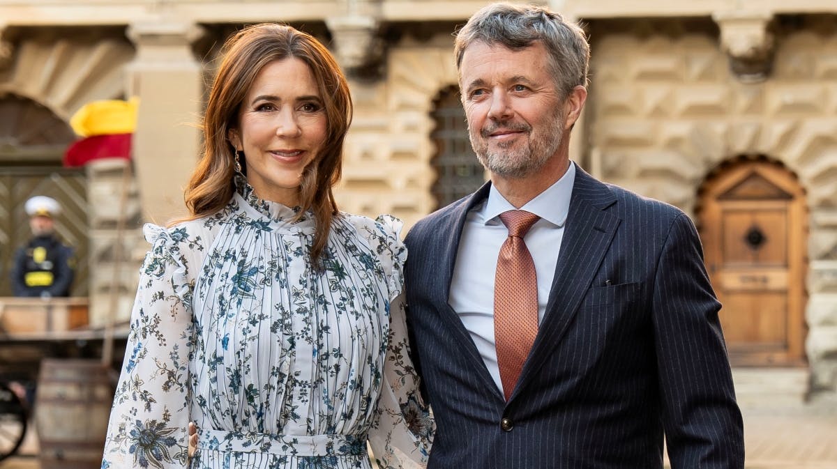 Dronning Mary og kong Frederik