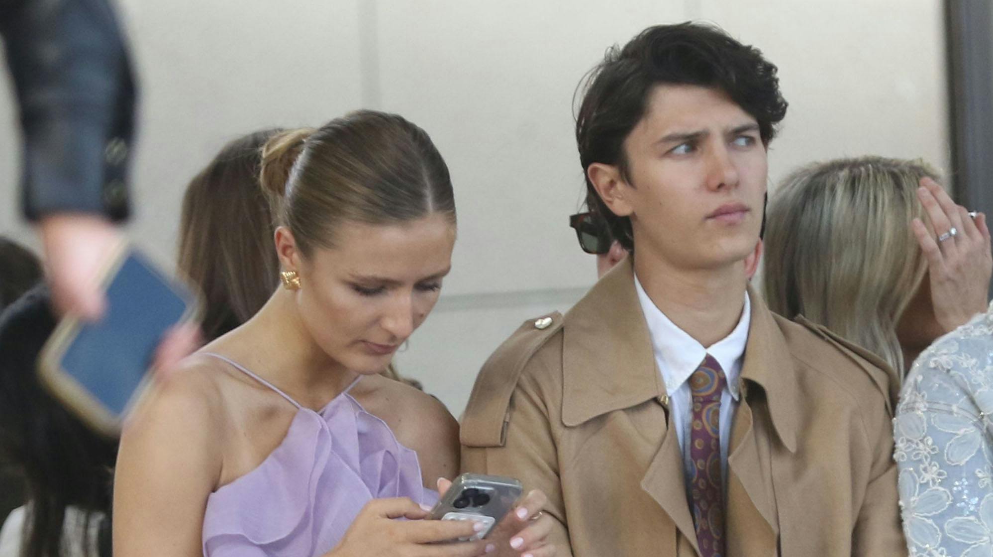 Benedikte Thoustrup og grev Nikolai. 