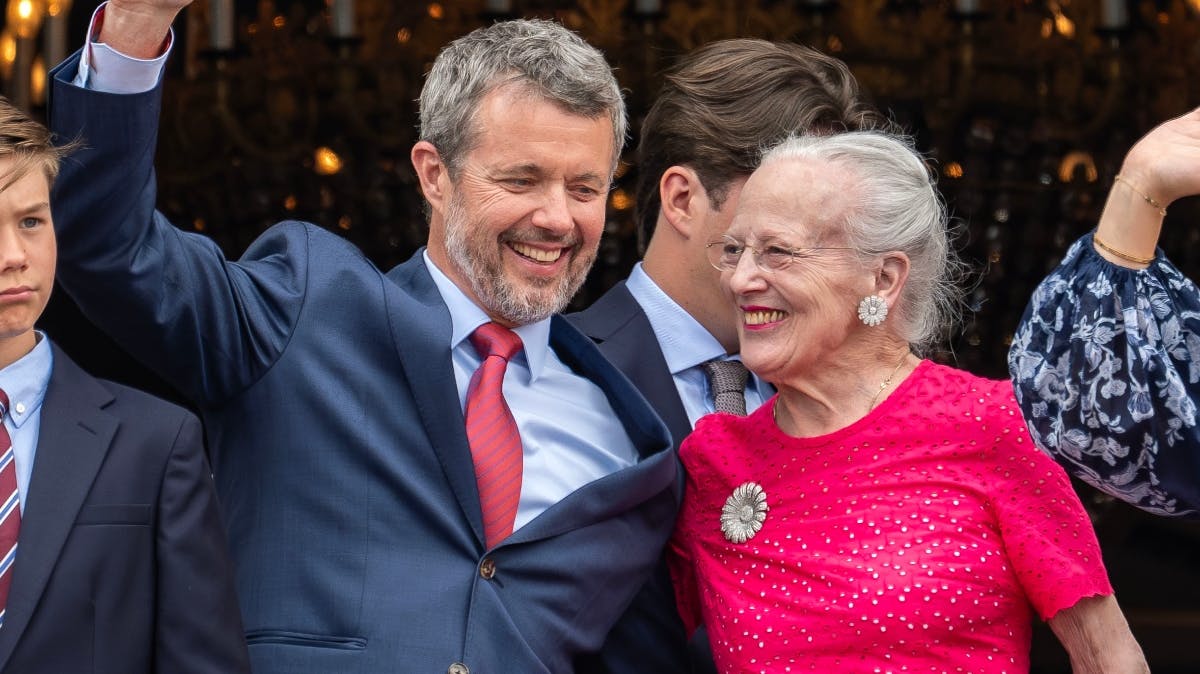 Kong Frederik og dronning Margrethe