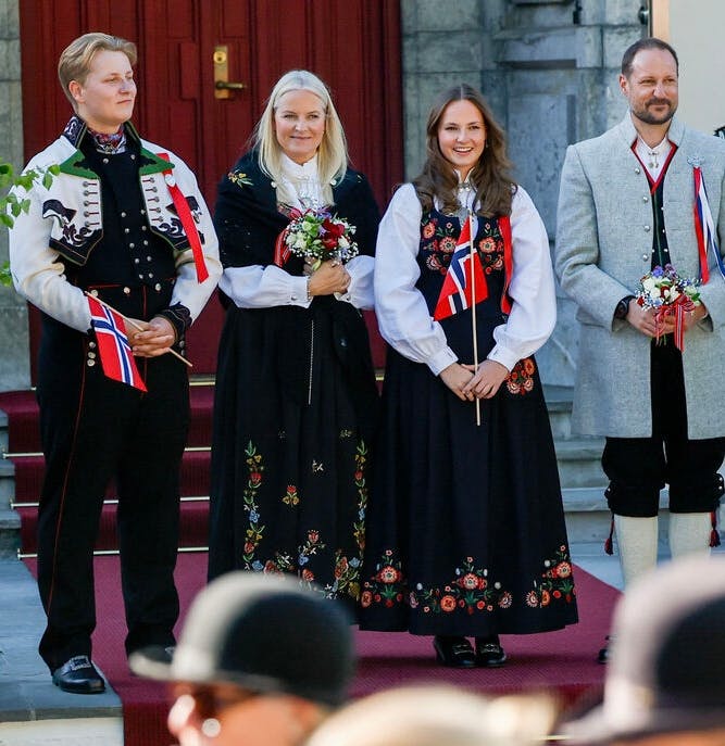 Den norske kronprinsfamilie