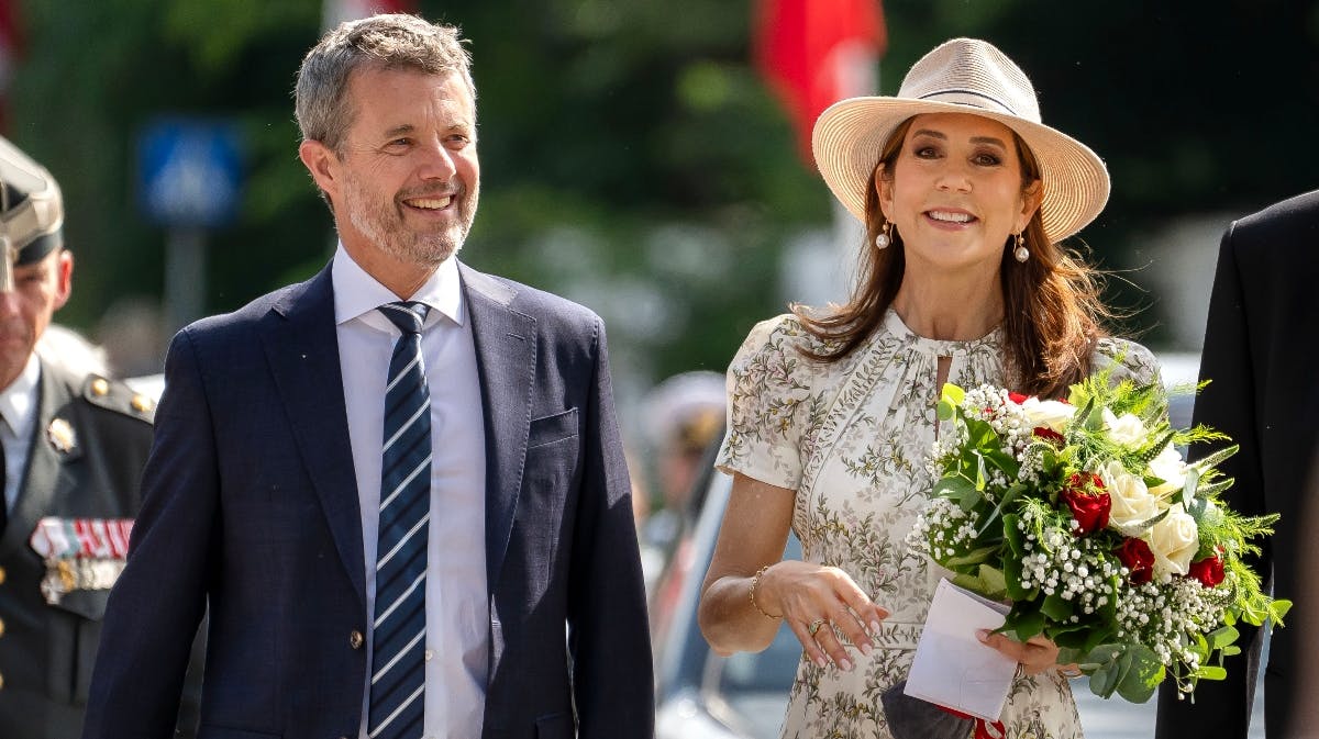 Kong Frederik og dronning Mary