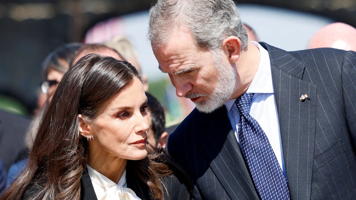 Dronning Letizia og kong Felipe