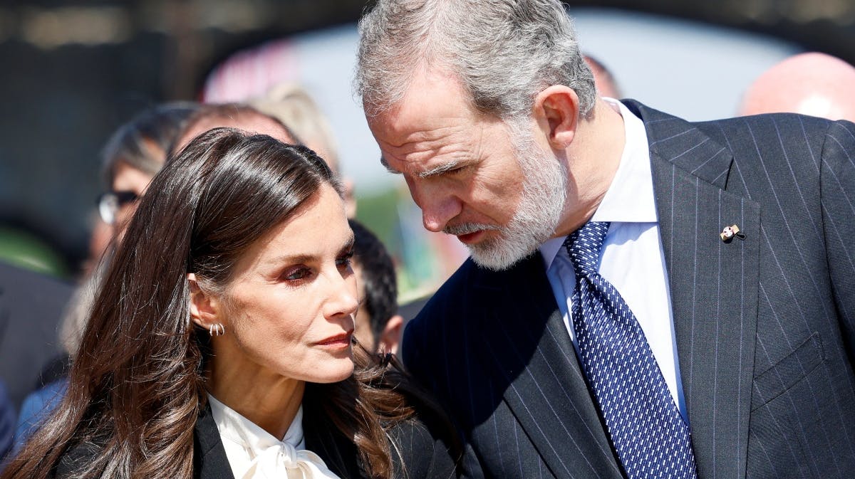 Dronning Letizia og kong Felipe