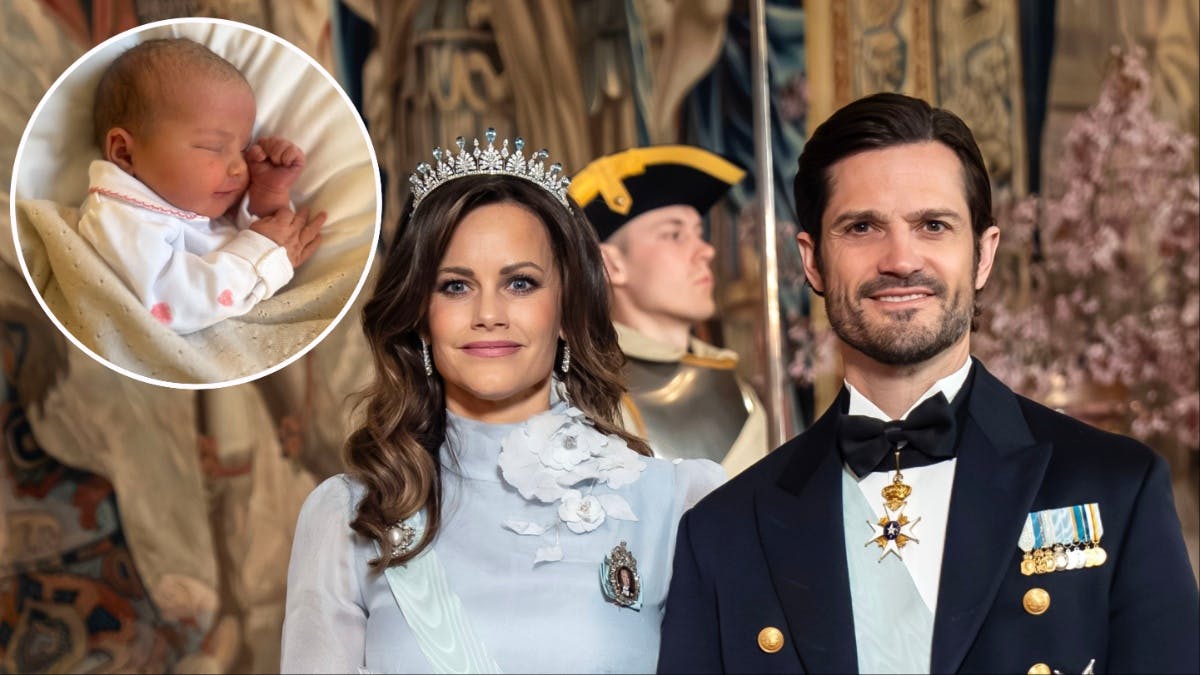 Prinsesse Ines, prinsesse Sofia og prins Carl Philip.
