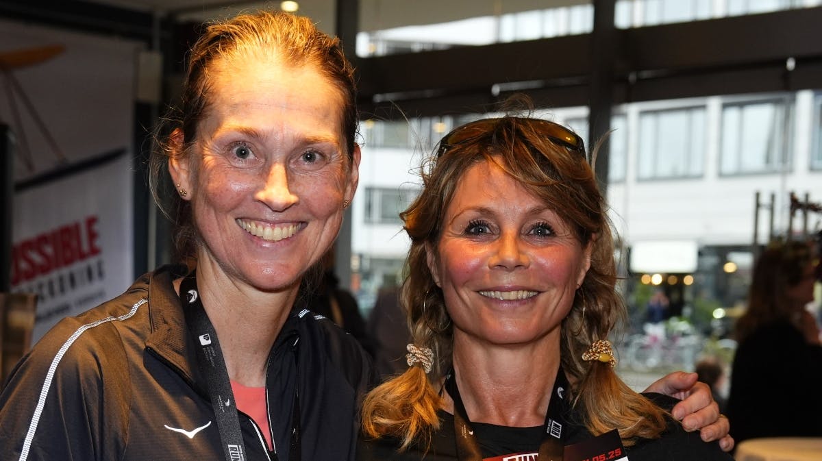Camilla Martin og Anne-Louise Hassing. 