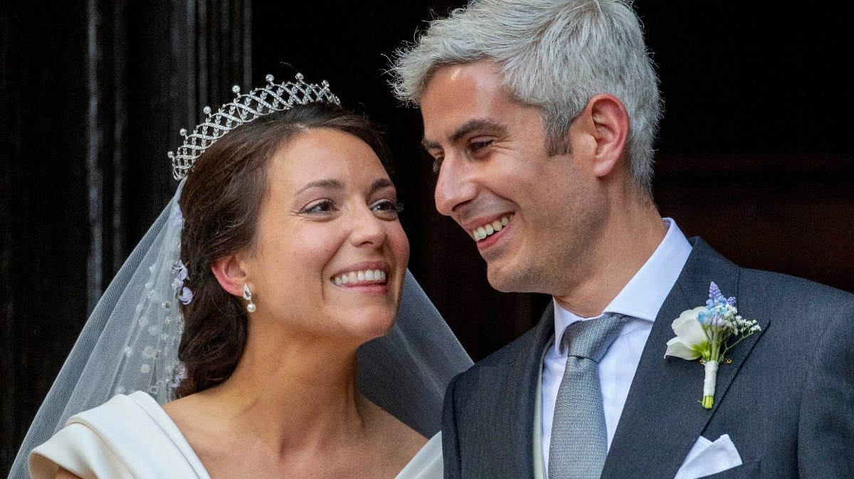 Prinsesse Alexandra og hendes mand, Nicolas Bagory, blev gift i 2023.