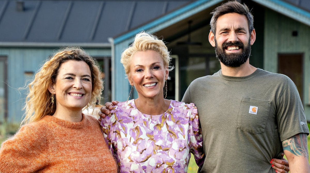 Camilla Kjems, Lene Beier og Patrick Bentsen i "Sommerdrømme"