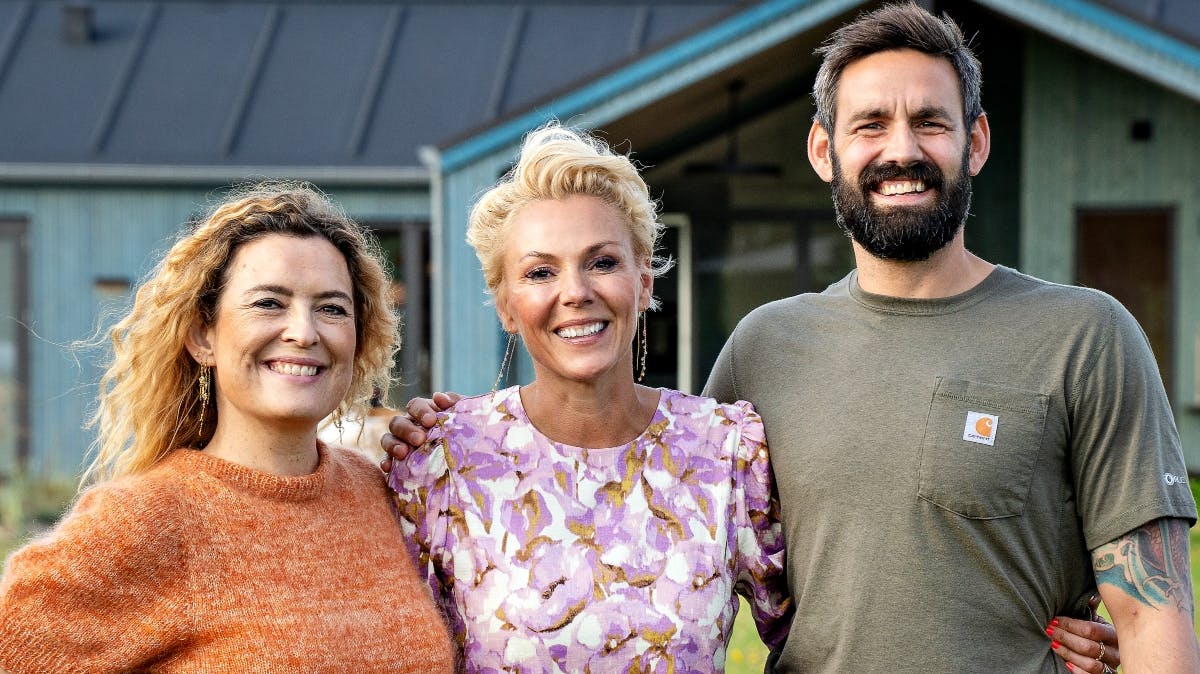 Camilla Kjems, Lene Beier og Patrick Bentsen i "Sommerdrømme"