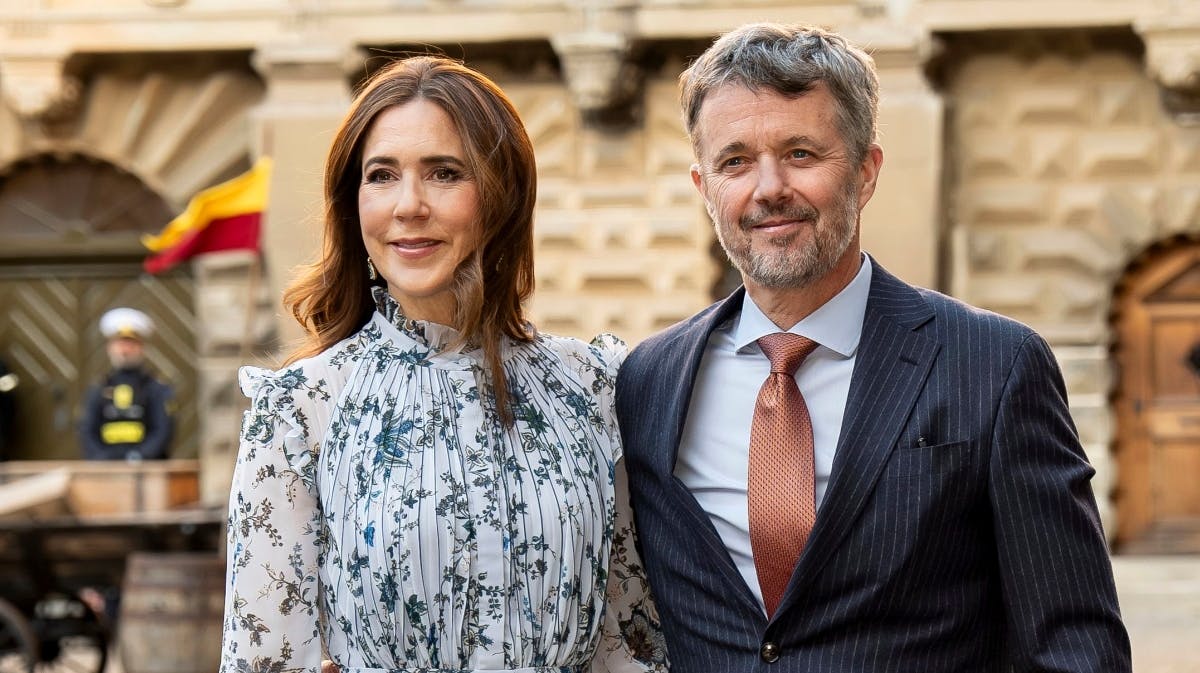 Dronning Mary og kong Frederik