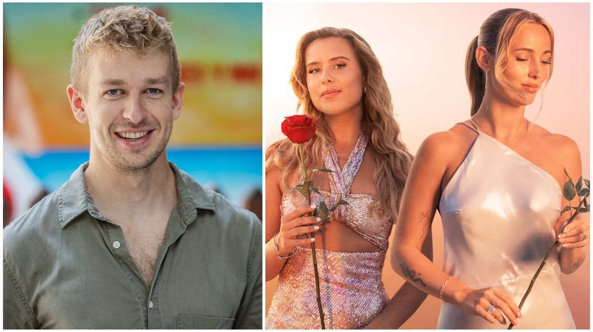 Emil S samt Emma og Mai i "Bachelorette"