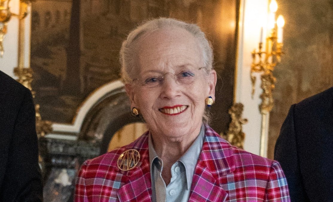 Dronning Margrethe ved dagens arrangement.