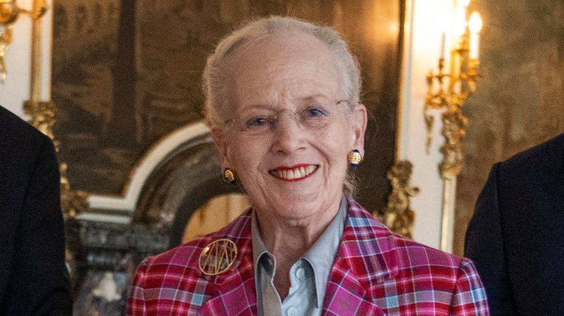 Dronning Margrethe ved dagens arrangement.