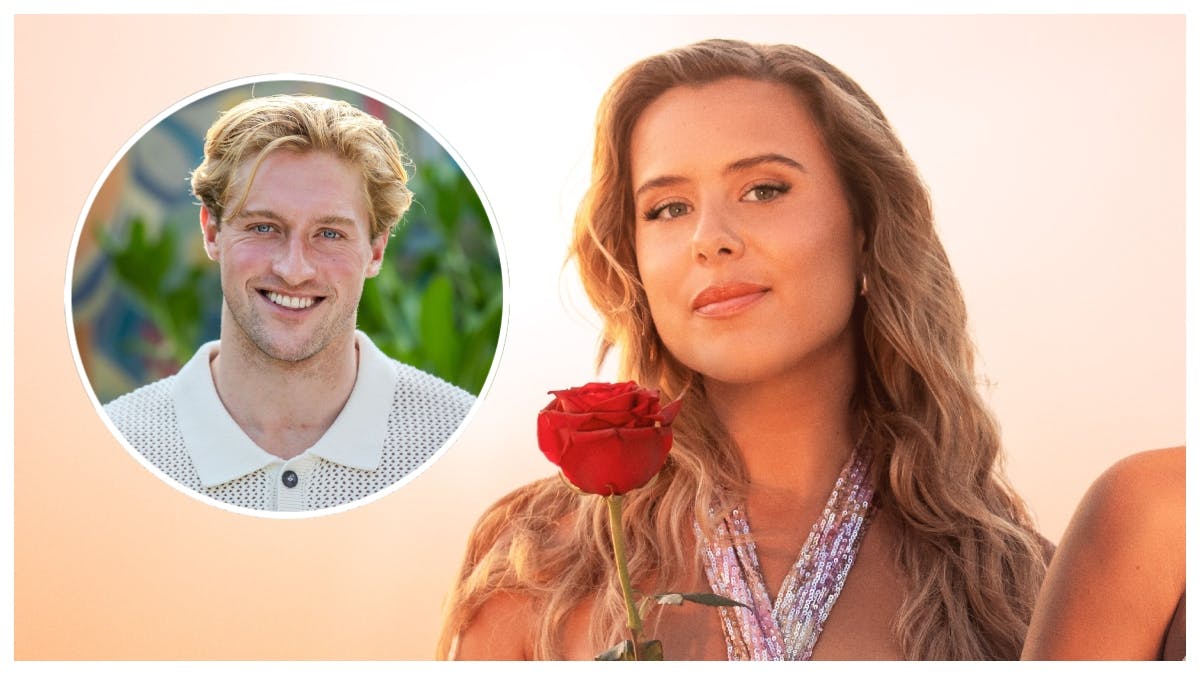 Emma Sofie Nielsen og Victor Emil fra "Bachelorette."