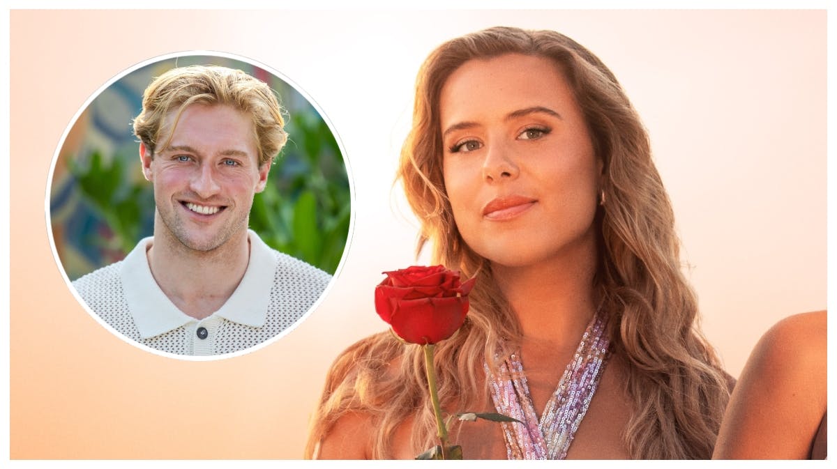 Emma Sofie Nielsen og Victor Emil fra "Bachelorette."