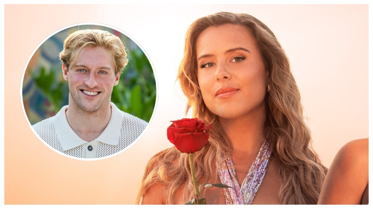 Emma Sofie Nielsen og Victor Emil fra "Bachelorette."