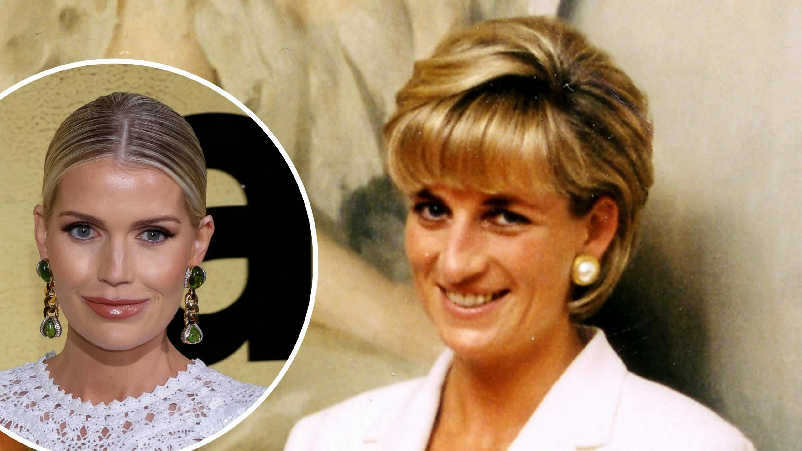 Prinsesse Diana og Lady Kitty Spencer.