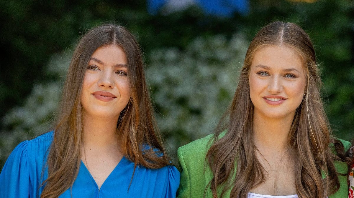 Prinsesse Sofia og prinsesse Leonor.