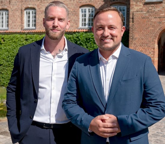 Thomas Evers Poulsen og Sæphor Kristinsson.