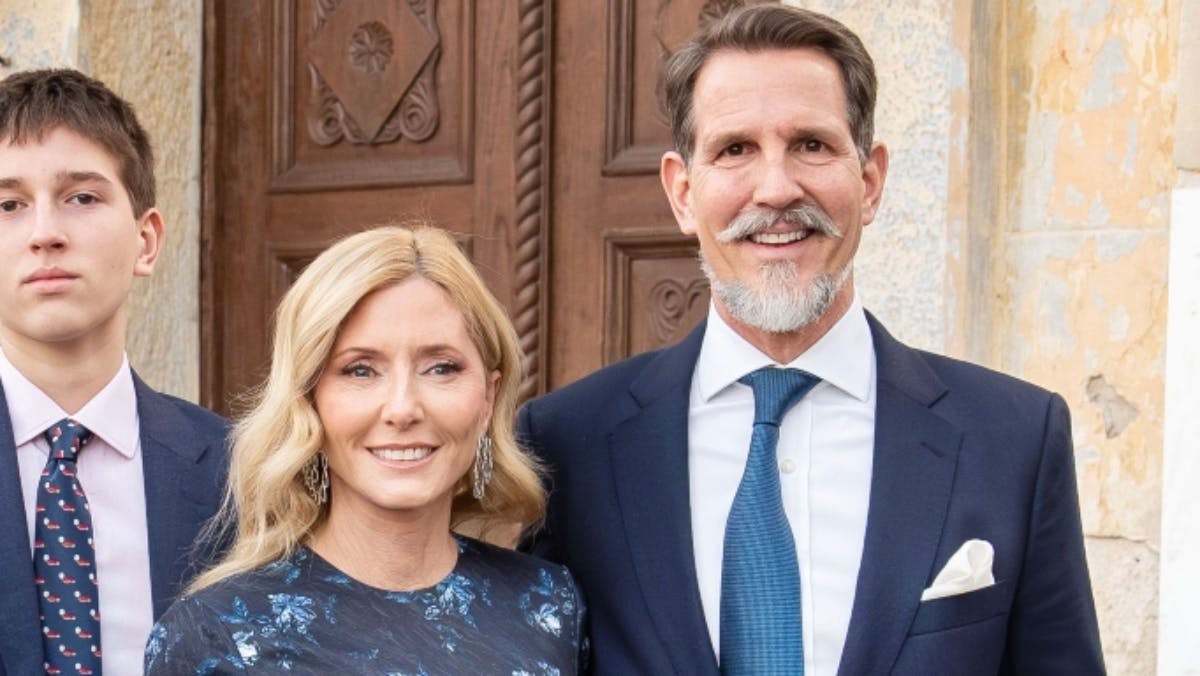 Marie-Chantal og Pavlos de Grece.&nbsp;