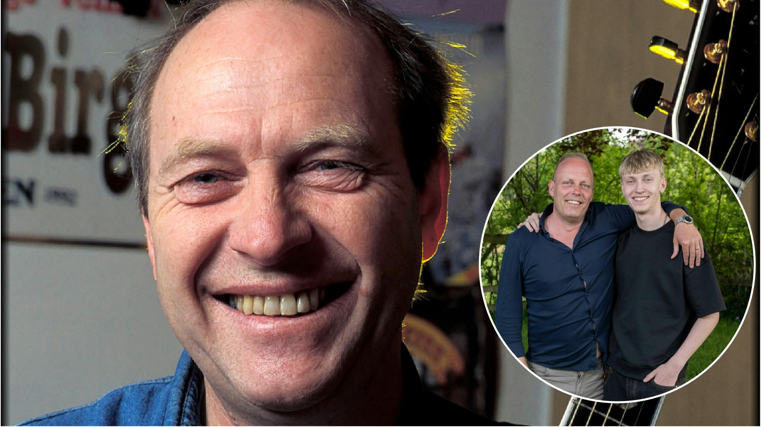 Jodle Birge samt sønnen Bo og barnebarnet Birge.