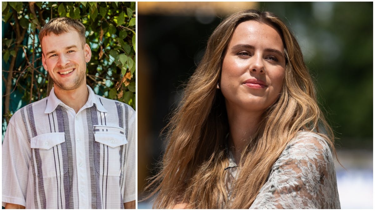 Emma og Anton fra "Bachelorette."