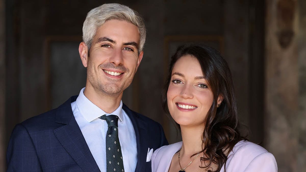 Nicolas Bagory og prinsesse Alexandra.