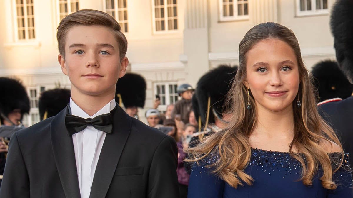 Prins Vincent og prinsesse Josephine. 