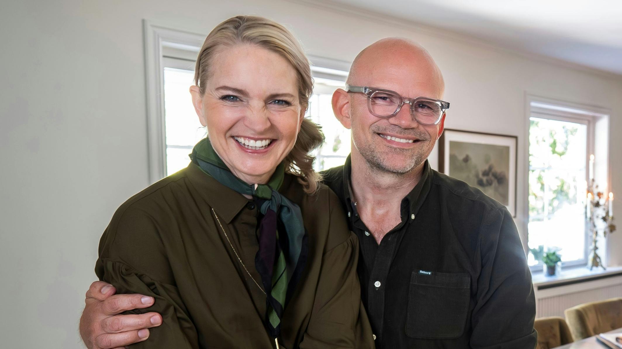 Annette Heick og Jesper Vollmer.