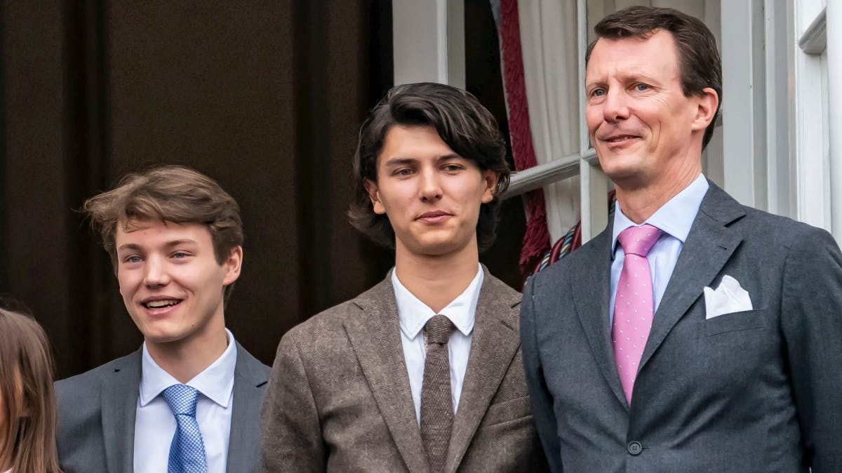 Prins Joachim med Nikolai og Felix
