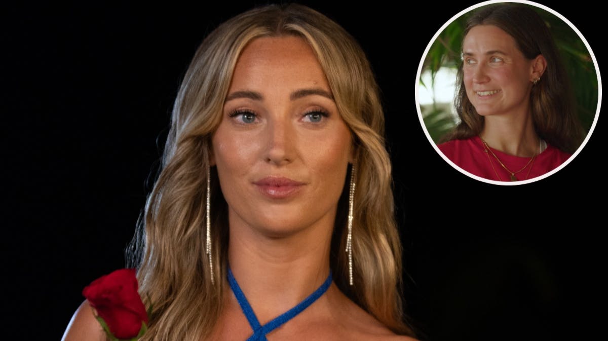 Mai samt veninden Lea i "Bachelorette"