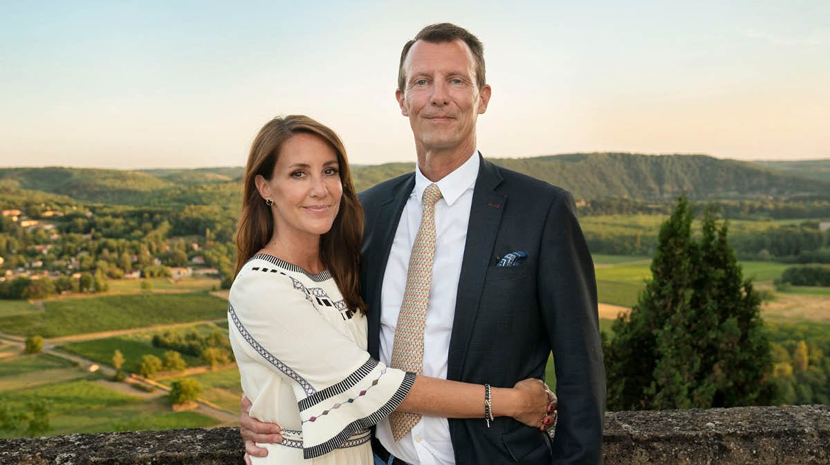 Prinsesse Marie og prins Joachim.