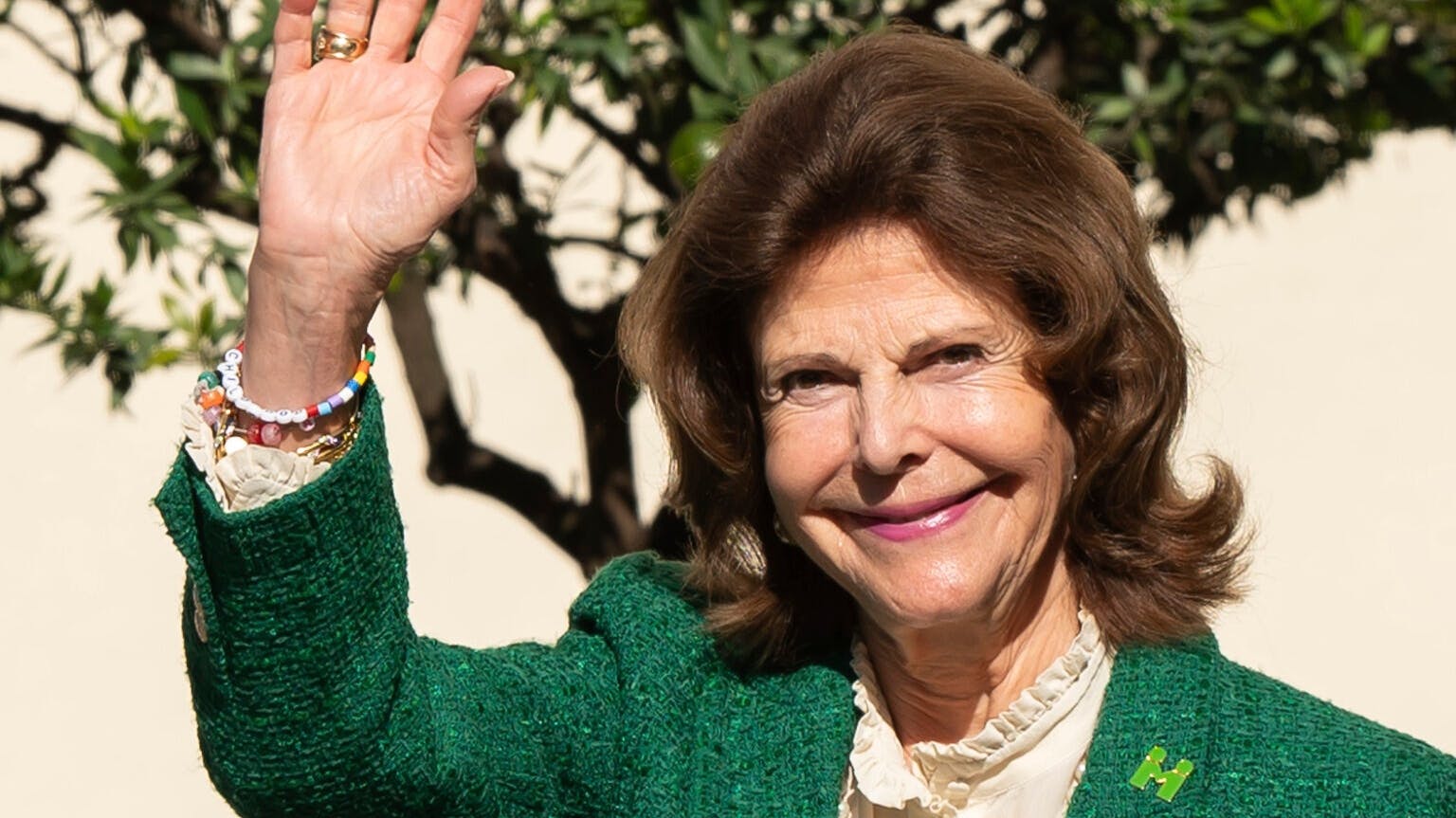 Dronning Silvia.