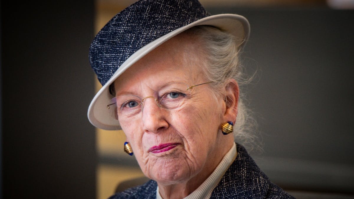Dronning Margrethe.