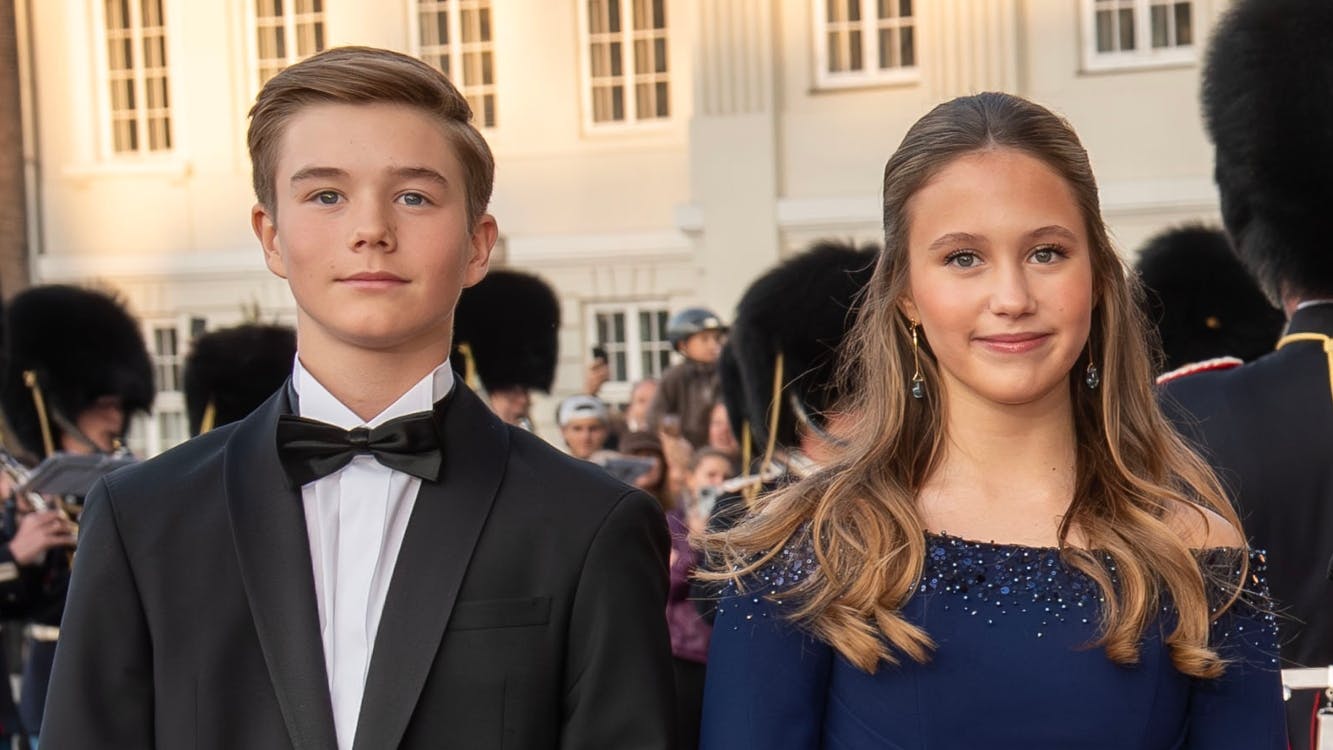 Prins Vincent og prinsesse Josephine.