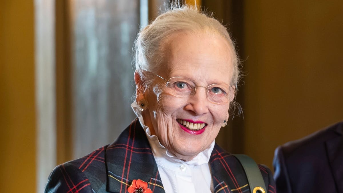 Dronning Margrethe.