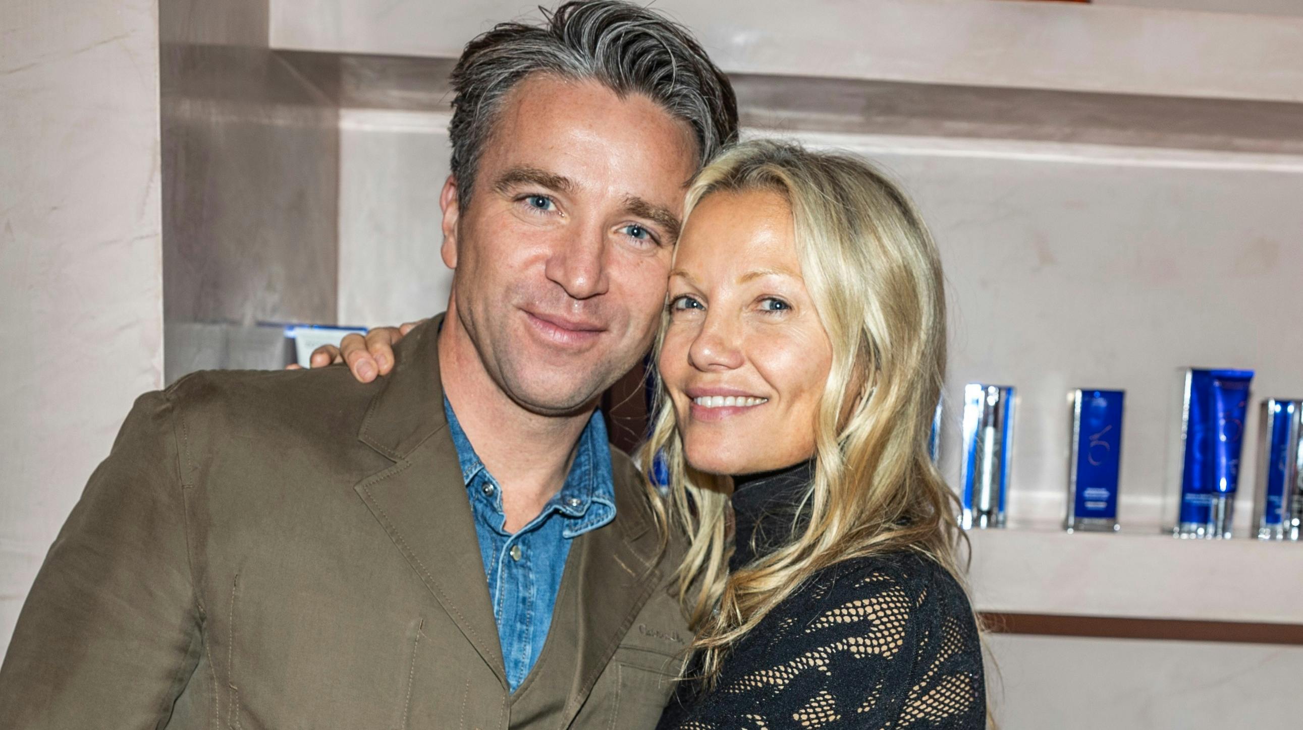 Caroline Fleming med kæresten Frederik Kølle