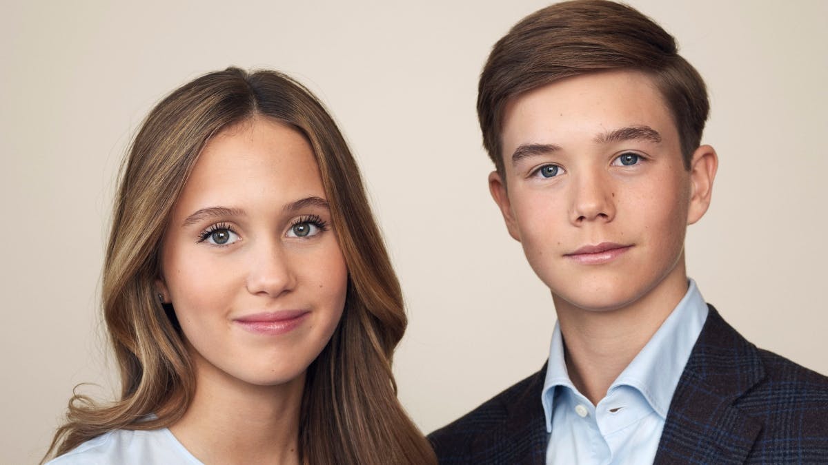 Prinsesse Josephine og prins Vincent&nbsp;