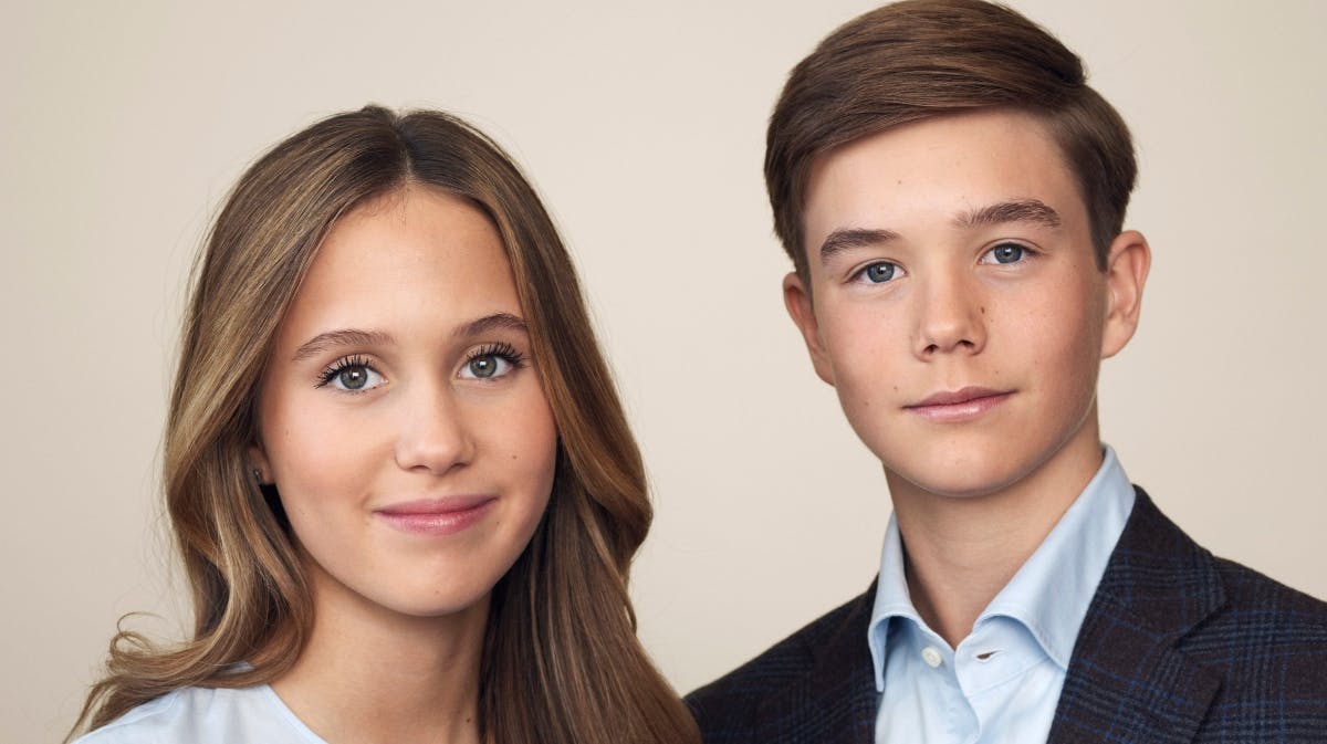 Prinsesse Josephine og prins Vincent 