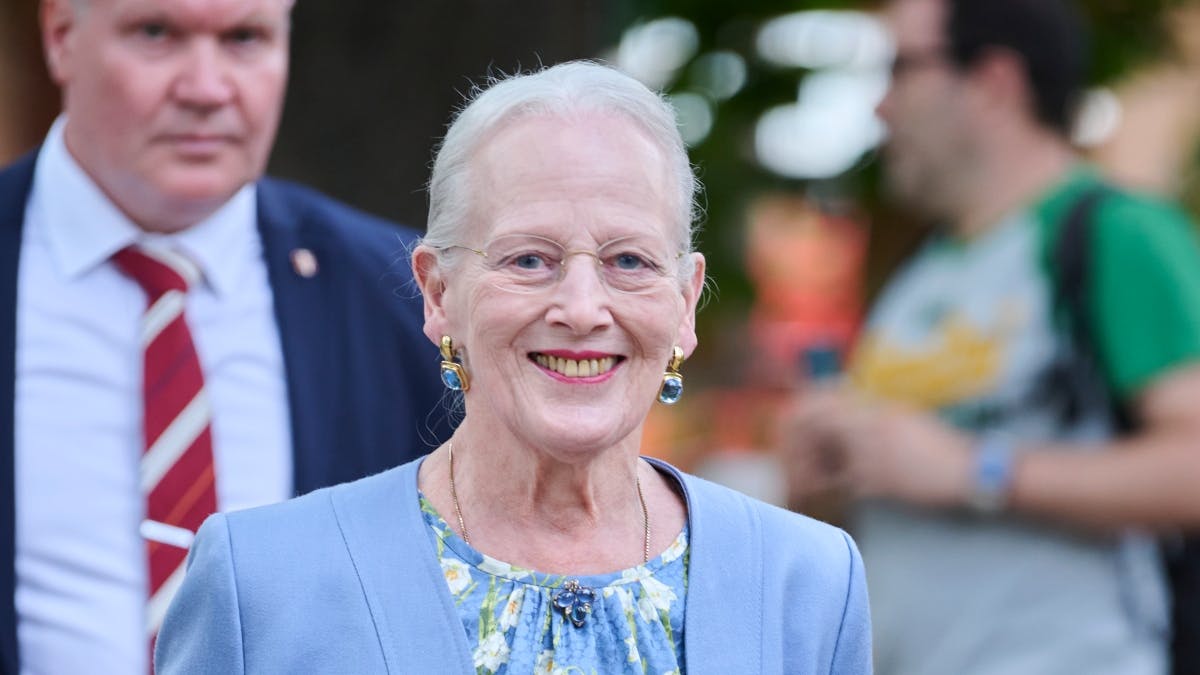 Dronning Margrethe. 