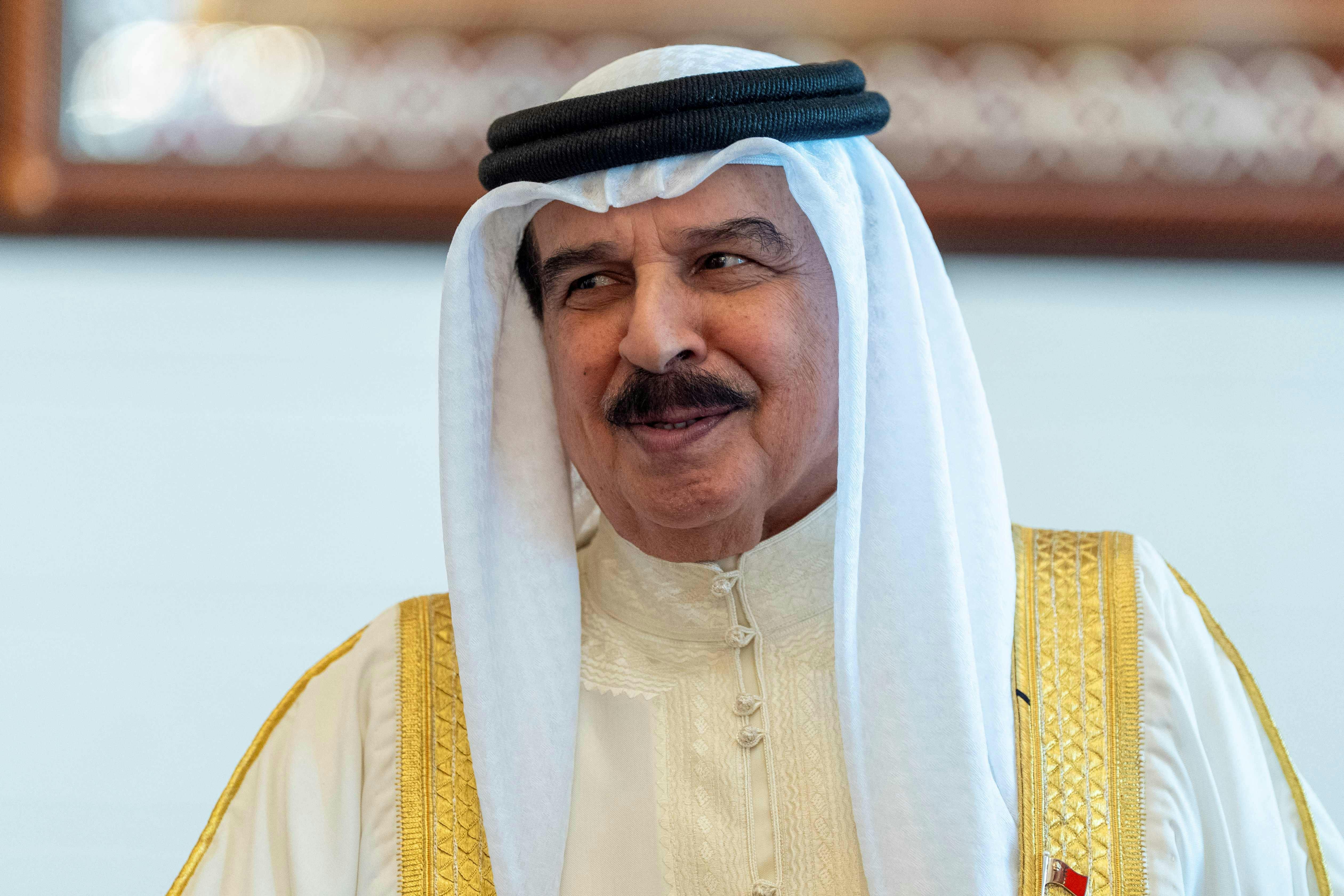 Bahrains konge Hamad Bin Isa Al Khalifa.