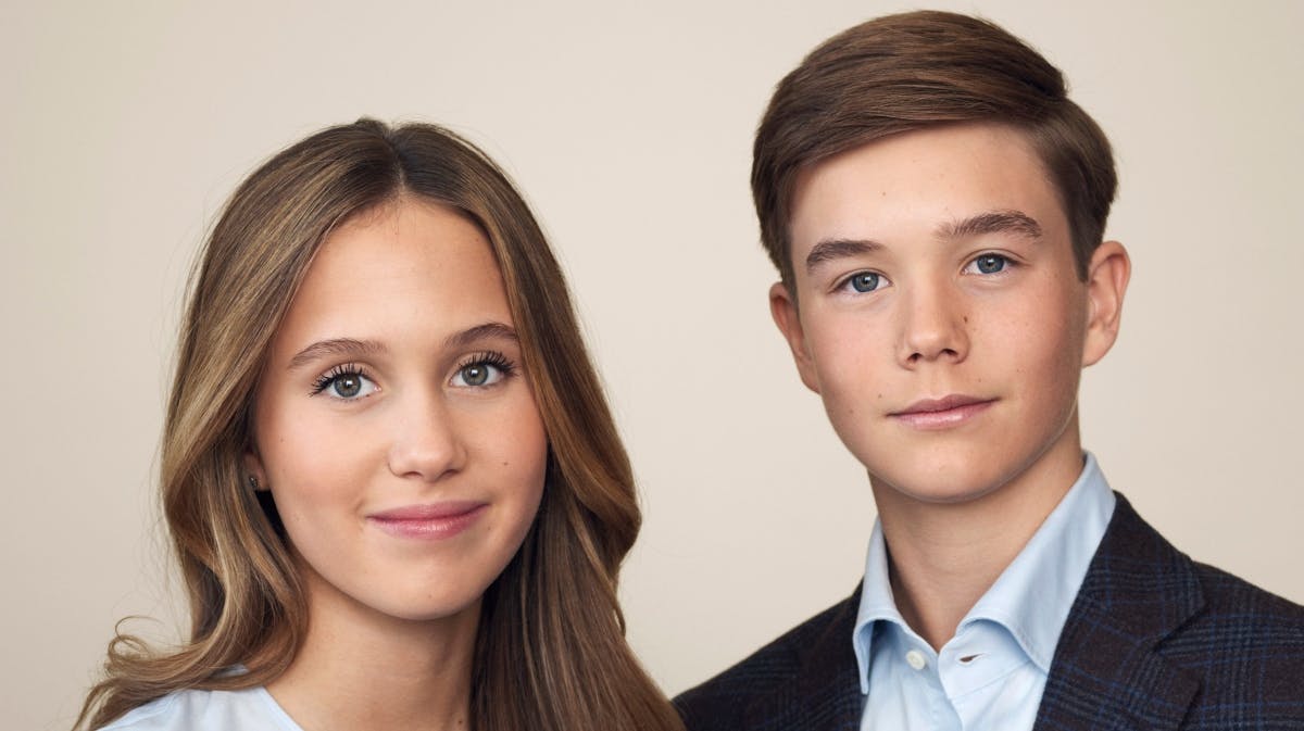 Prinsesse Josephine og prins Vincent.