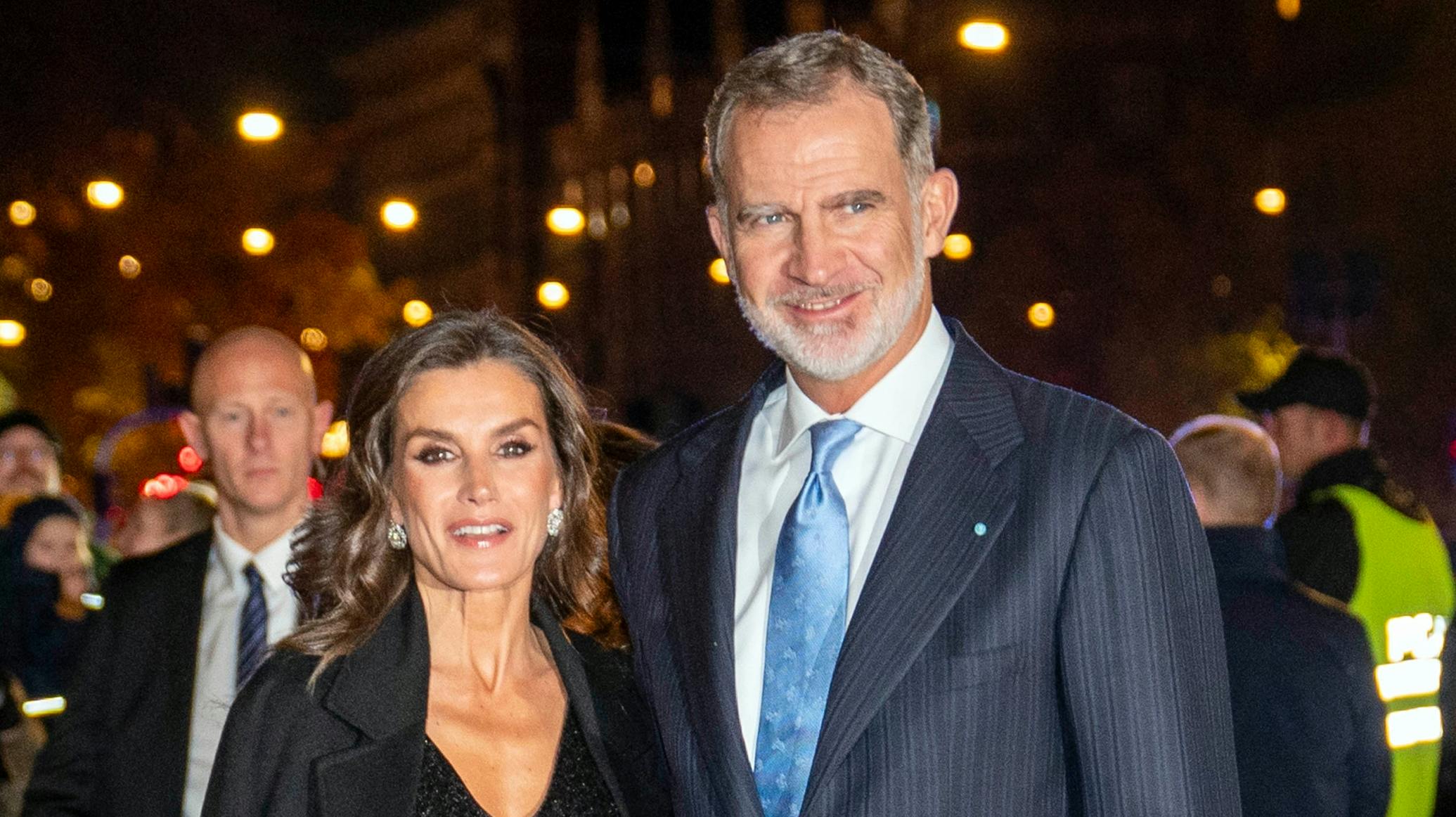 Dronning Letizia og kong Felipe.