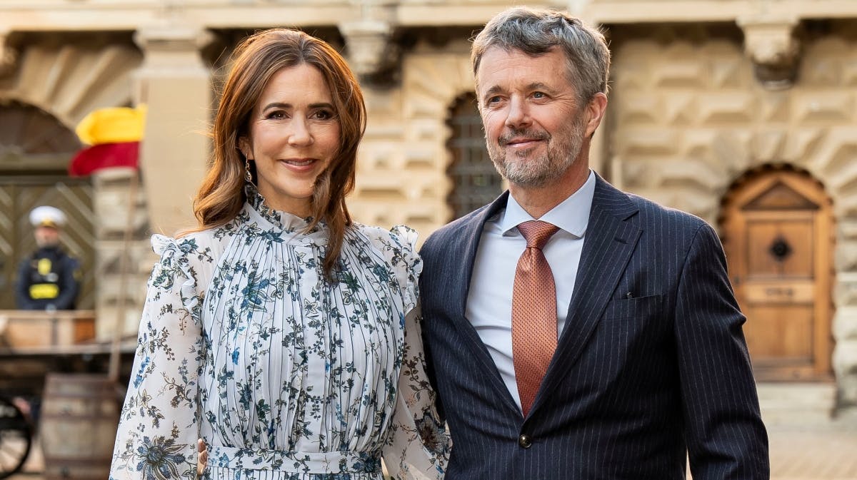 Dronning Mary og kong Frederik