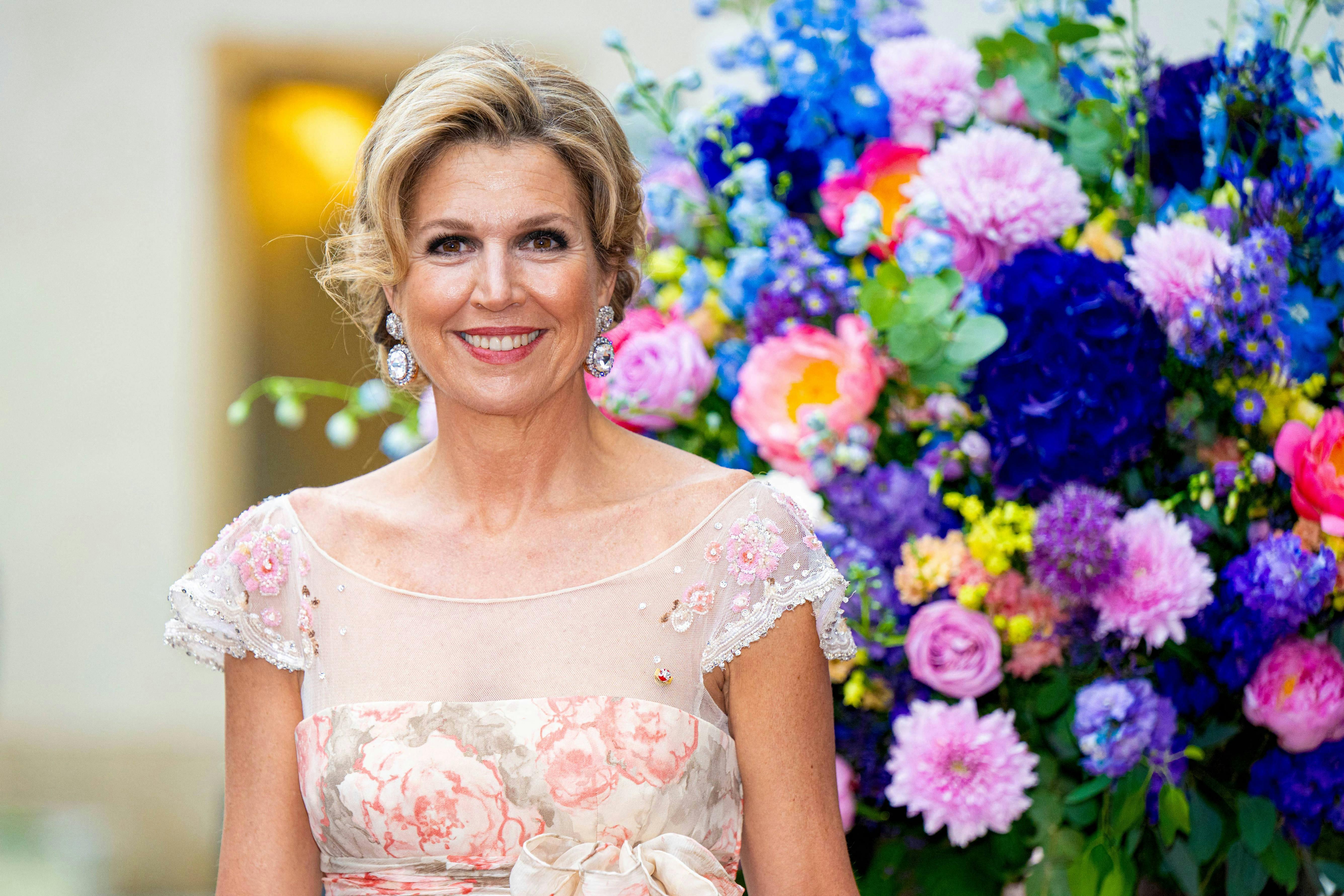 Dronning Maxima ved afskedsfest i Estates Theatre i Prag.